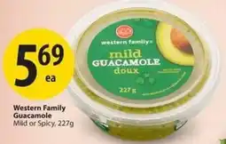 Save on Foods Western Family Guacamole offer