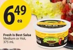 Save on Foods Fresh Is Best Salsa offer