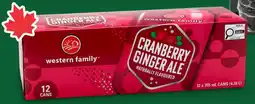 Save on Foods Western Family Soft Drinks offer