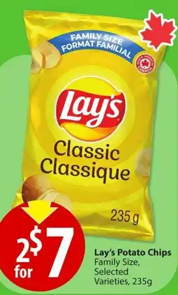 Save on Foods Lay's Potato Chips offer
