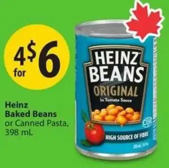 Save on Foods Heinz Baked Beans offer