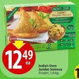 Save on Foods India's Own Jumbo Samosa offer