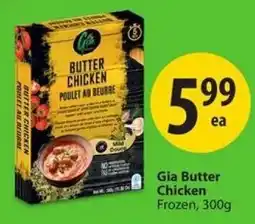Save on Foods Gia Butter Chicken offer