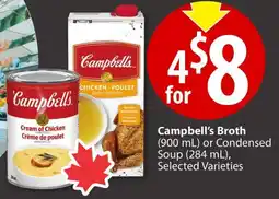 Save on Foods Campbell's Broth offer