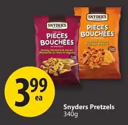 Save on Foods Snyders Pretzels offer