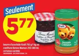 Maxi Kraft ou Bonne Maman offer
