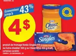 Maxi Kraft Cheez Whiz ou Singles offer
