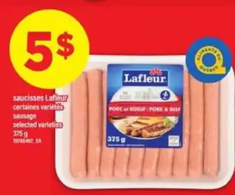 Maxi saucisses Lafleur offer