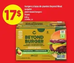 Maxi burgers à base de plantes Beyond Meat offer