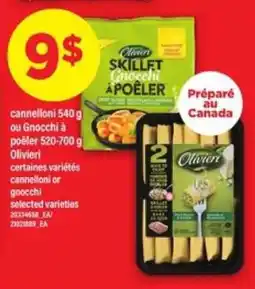 Maxi Olivieri Cannelloni ou Gnocchi offer