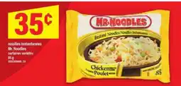 Maxi NOUILLES INSTANTANÉES MR. NOODLES offer