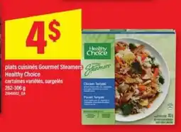 Maxi plats cuisinés Gourmet Steamers Healthy Choice offer