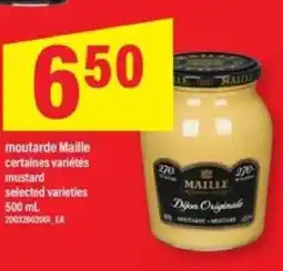 Maxi MOUTARDE MAILLE offer