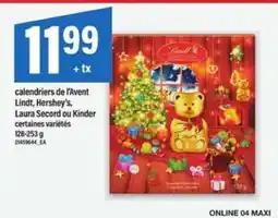 Maxi calendriers de l'Avent offer