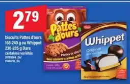 Maxi biscuits Pattes d'ours ou Whippet offer