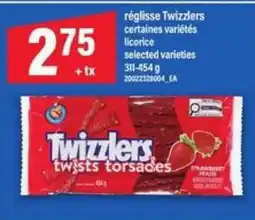 Maxi Twizzlers offer