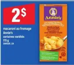 Maxi macaroni au fromage Annie's offer