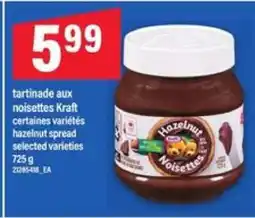 Maxi tartinade aux noisettes Kraft offer