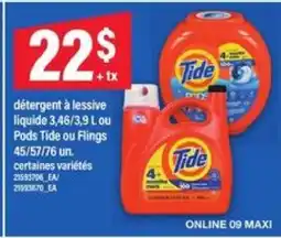 Maxi Tide offer