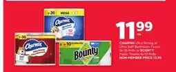 Rexall CHARMIN Ultra Strong or Ultra Soft Bathroom Tissue 9 = 36 Rolls or BOUNTY Paper Towels 4 = 10 Rolls offer