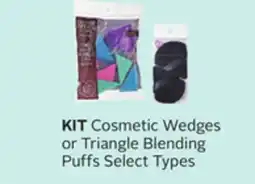 Rexall KIT Cosmetic Wedges or Triangle Blending Puffs offer