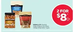 Rexall NOSH & CO. Peanuts 525g-550g or Nut Mixes 200g-250g offer