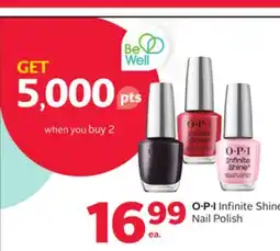 Rexall O.P.I Infinite Shine Nail Polish offer