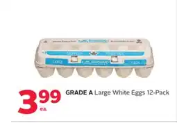 Rexall GRADE A Large White Eggs 12-Pack offer