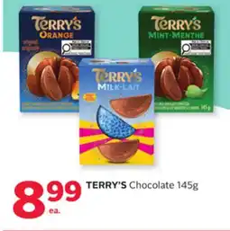 Rexall TERRY'S Chocolate offer