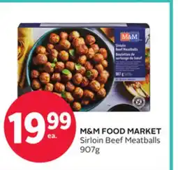 Rexall M & M FOOD MARKET Sirloin Beef Meatballs offer