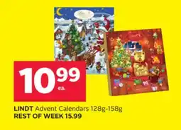 Rexall LINDT Advent Calendars offer
