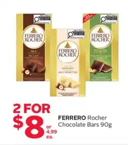 Rexall FERRERO Rocher Chocolate Bars offer