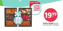 Rexall ROSE & ROBIN Friends & Family Gift Tray offer