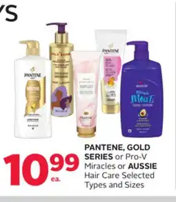 Rexall PANTENE, GOLD SERIES or Pro-V Miracles or AUSSIE Hair Care offer