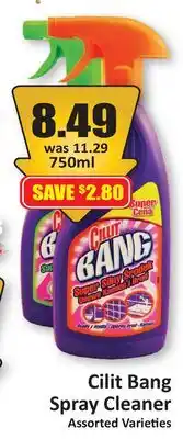Starsky Cilit Bang Spray Cleaner offer