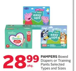 Rexall PAMPERS Boxed Diapers or Training Pants offer