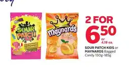 Rexall SOUR PATCH KIDS or MAYNARDS Bagged Candy offer