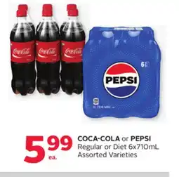 Rexall COCA-COLA or PEPSI Regular or Diet offer
