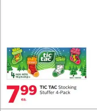 Rexall TIC TAC Stocking Stuffer 4-Pack offer
