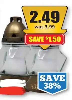 Starsky Bispol Memorial Candle offer