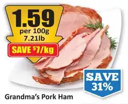 Starsky Grandma's Pork Ham offer