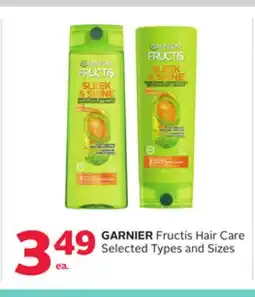 Rexall GARNIER Fructis Hair Care offer
