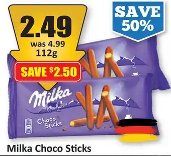 Starsky Milka Choco Sticks offer