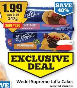 Starsky Wedel Supreme Jaffa Cakes offer
