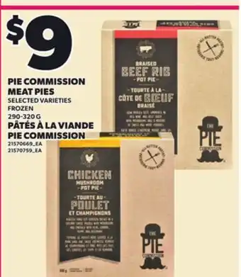 Independent City Market PIE COMMISSION MEAT PIES, 290-320 G offer
