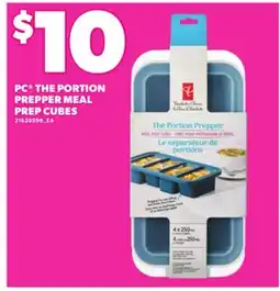 Independent City Market PC THE PORTION PREPPER MEAL PREP CUBES offer