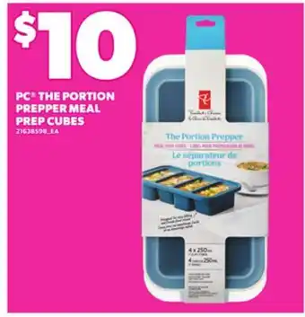 Independent City Market PC THE PORTION PREPPER MEAL PREP CUBES offer