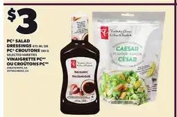 Independent City Market PC SALAD DRESSINGS, 4754 ML OR PC CROUTONS 140 G offer