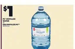Independent City Market PC DISTILLED WATER 4 L offer