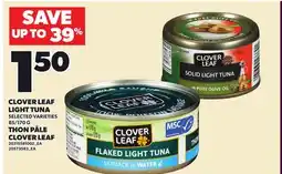 Independent City Market CLOVER LEAF LIGHT TUNA, 85/170 G offer